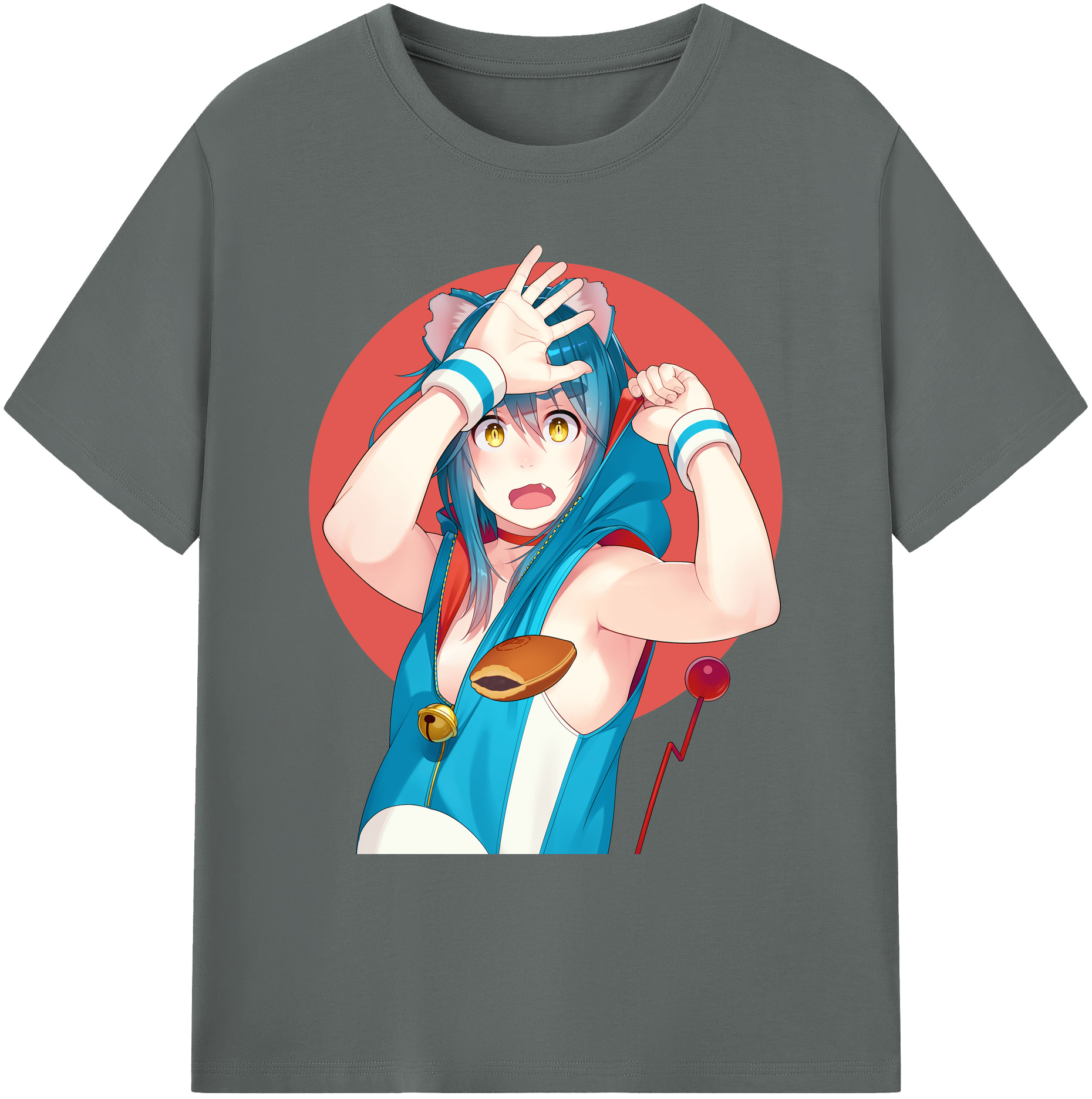 （画像用） ドラえもん Doraemon 綿100％ メンズ半袖Tシャツ｜肌触りやわらか＆通気性